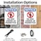Signmission No One Under 18 Permitted OSHA Notice Sign, Plastic, 7in W x 10in L, 2PK OS-2PACK-NS-P-710-V-14706 - alternate 6